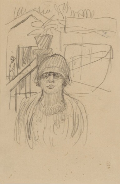 View full screen - View 1 of Lot 499. Tête de femme.