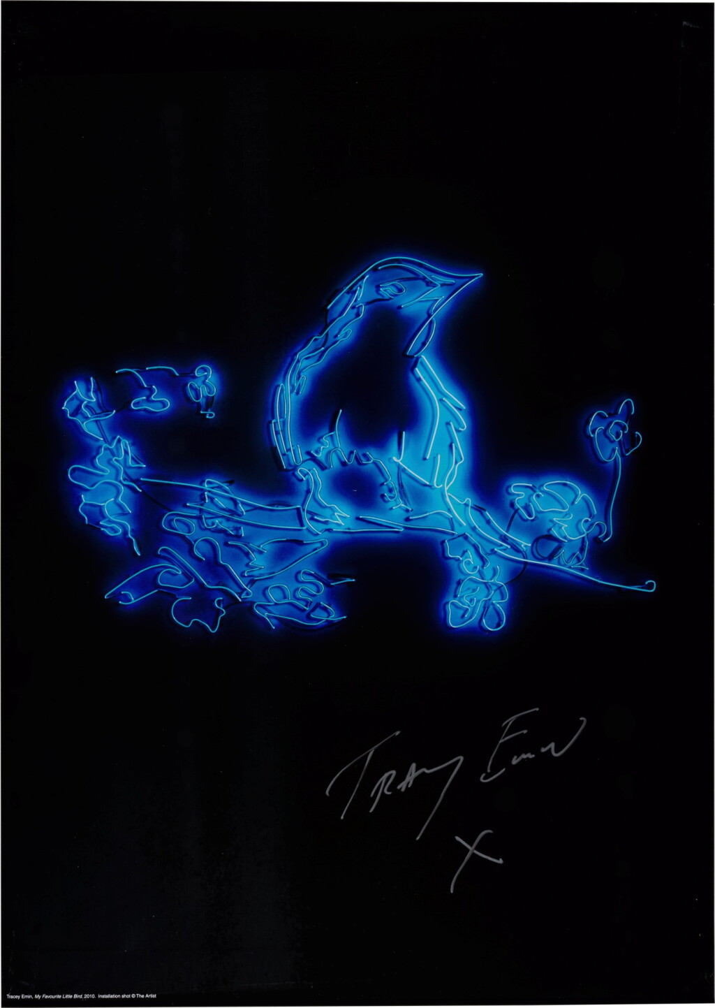 View full screen - View 1 of Lot 266. TRACEY EMIN, R.A. | MY FAVOURITE LITTLE BIRD; AND MY HEART IS WITH YOU ALWAYS.