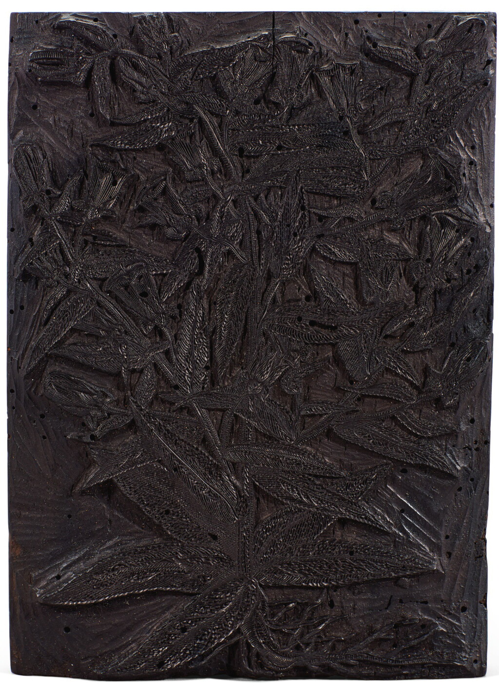 View full screen - View 1 of Lot 32. Mattioli, Liberale, and Meyerpeck | original woodblock of ‘viola marina’, c.1561.