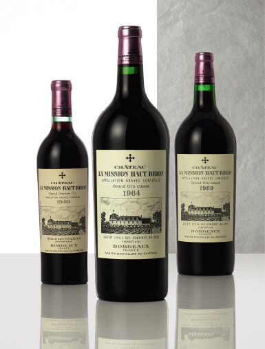 View full screen - View 1 of Lot 3347. Château La Mission Haut-Brion 1964 (1 MAG).