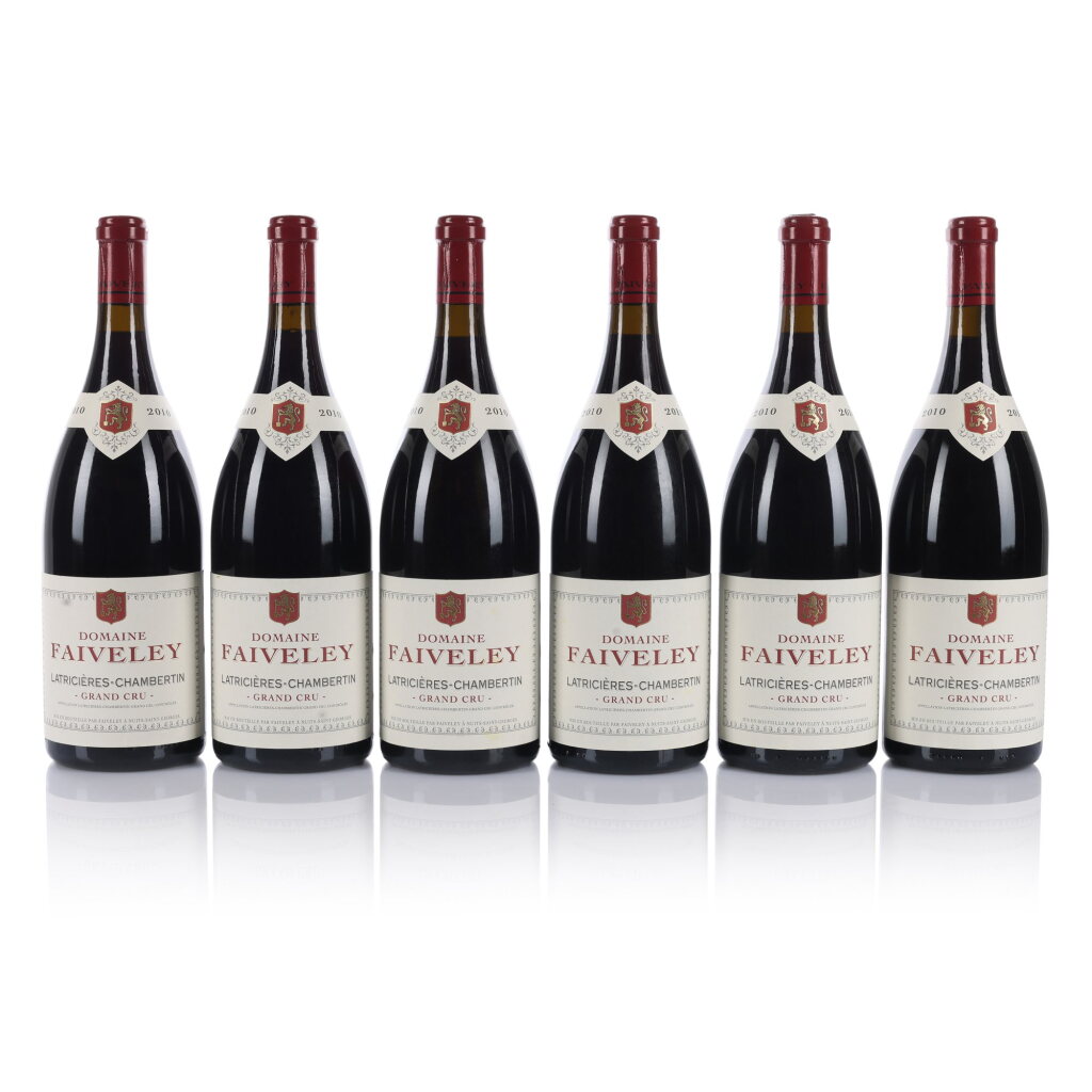View full screen - View 1 of Lot 184. Latricières Chambertin 2010 Faiveley (6 MAG).