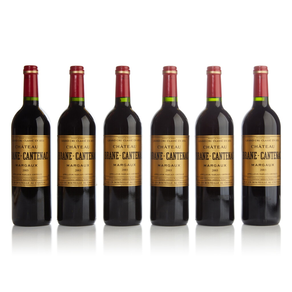 View full screen - View 1 of Lot 283. Château Brane Cantenac 2003 (12 BT).