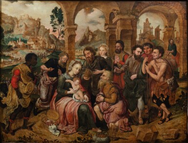 View full screen - View 1 of Lot 120. The Adoration of Magi | L'Adoration des Mages .