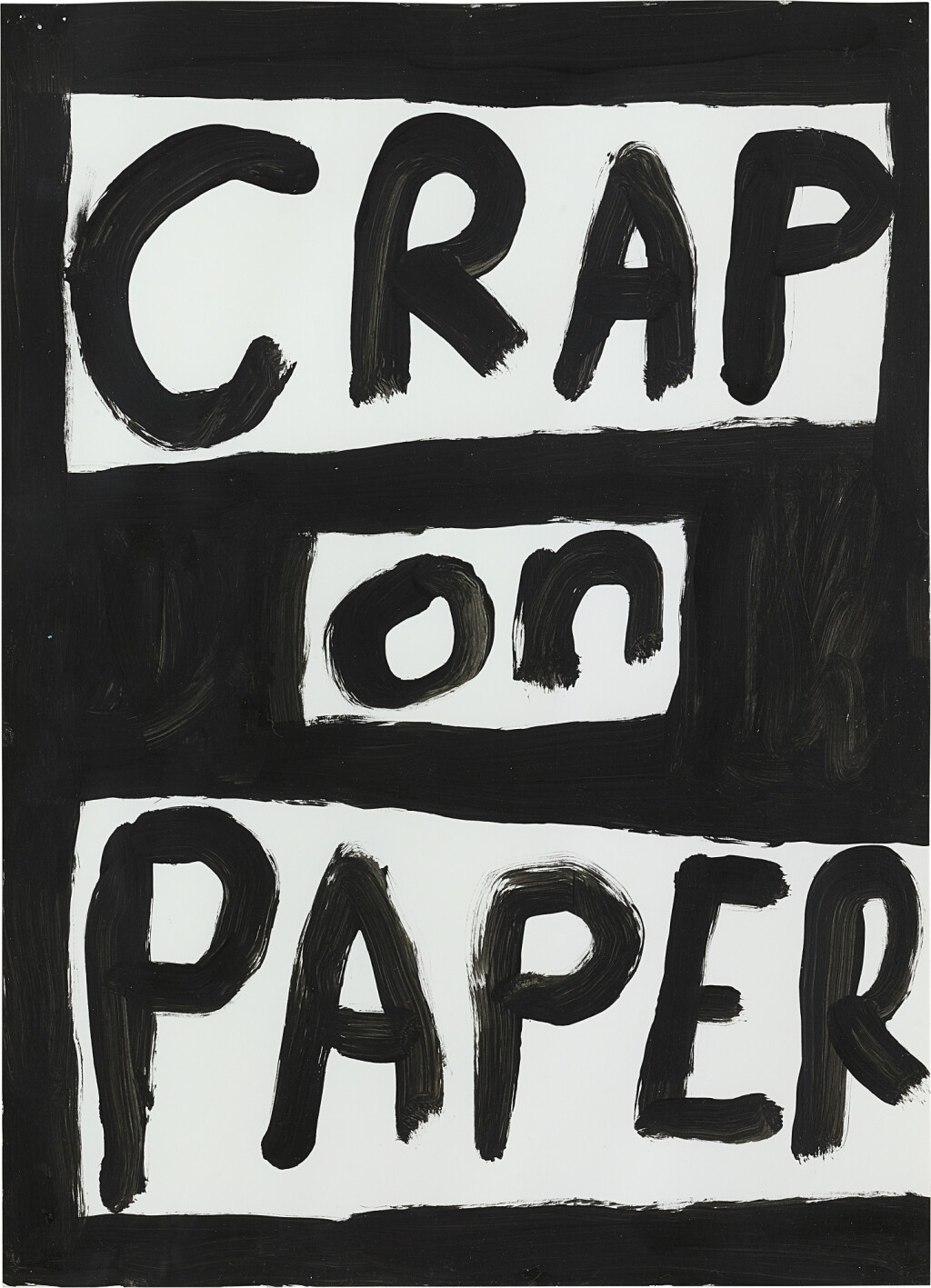View full screen - View 1 of Lot 5613. Crap on Paper | 紙上廢話.