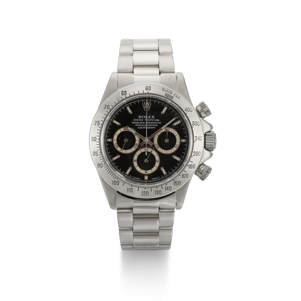 View full screen - View 1 of Lot 367. ROLEX | DAYTONA, REFERENCE 16520, STAINLESS STEEL CHRONOGRAPH WRISTWATCH WITH BRACELET, CIRCA 1995.