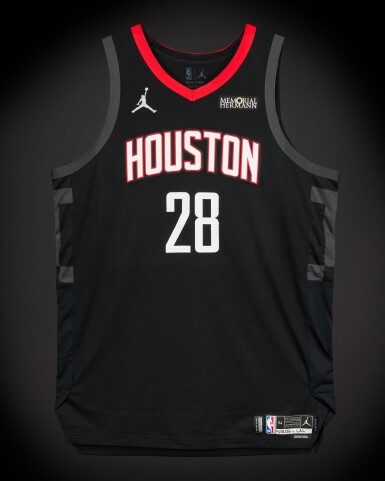 View full screen - View 1 of Lot 85. Alperen Şengün Houston Rockets 2026 NBA Playoffs Western Conference Round 1 Game Worn Statement Edition Jersey | Game 1 .