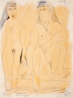 Deux nus debout