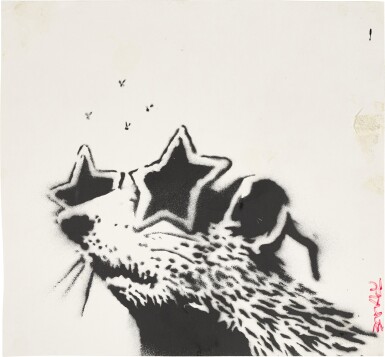 View full screen - View 1 of Lot 20. Rat with Sunglasses Test Spray.