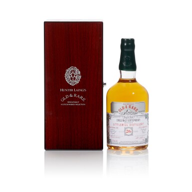 View full screen - View 1 of Lot 365. Littlemill Hunter Laing Old & Rare 26 Year Old 53.5 abv 1988 (1 BT70).