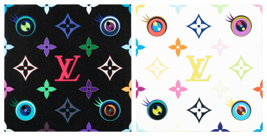 View full screen - View 1 of Lot 61. Eye Love Superflat (in two parts).