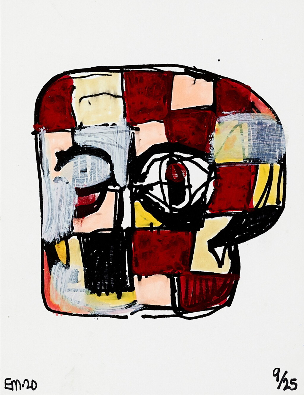 Voir en plein écran - Voir 1 du lot 21. More Drawings MMXX .
