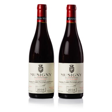 View full screen - View 1 of Lot 107. Musigny, Cuvée Vieilles Vignes 2016 Comte Georges de Vogüé (2 BT).