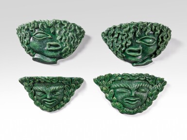 View full screen - View 1 of Lot 354. Four Wall Decorative Elements.