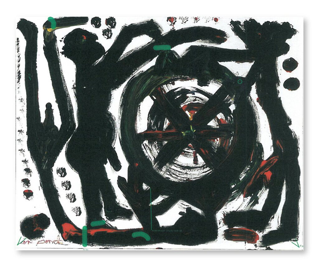 View full screen - View 1 of Lot 367. TTT mit A.Silva, Fränkie und A.R. Penck.