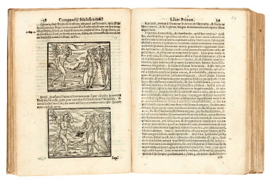 View full screen - View 1 of Lot 101. Guazzo, Compendium maleficarum, Milan, 1626, contemporary vellum.