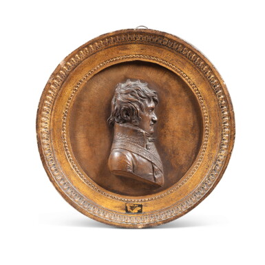 View full screen - View 1 of Lot 14. Portrait medallion of Général Duhesme.
