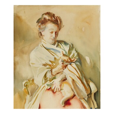 View full screen - View 1 of Lot 65. JOHN SINGER SARGENT| FLORA PRIESTLEY.