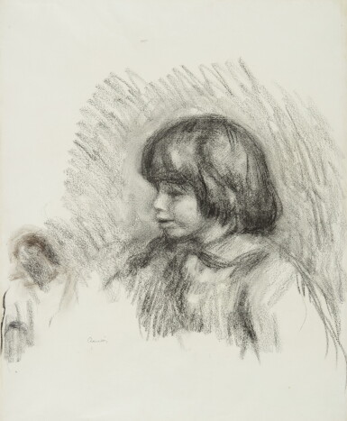 View full screen - View 1 of Lot 83. PIERRE-AUGUSTE RENOIR | PORTRAIT DE COCO (CLAUDE RENOIR).