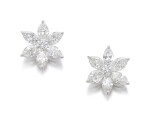 PAIR OF DIAMOND EARRINGS
