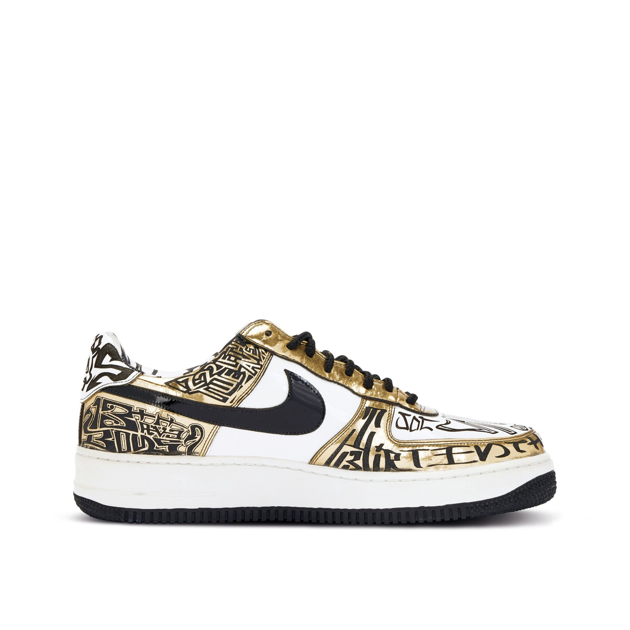 Air Force 1 'Entourage x Undefeated x Fukijama Gold' | The Entourage Collection | 2021 | Sotheby's