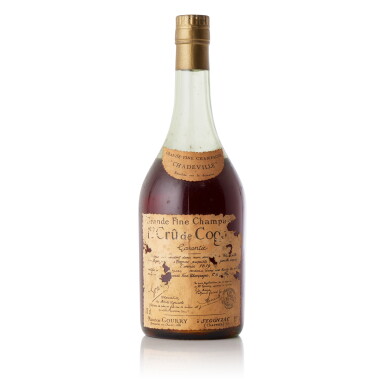 View full screen - View 1 of Lot 6794. Maurice Gourry Chadeville Grande Fine Champagne 1er Cru Cognac 40.0 abv NV (1 BT73).