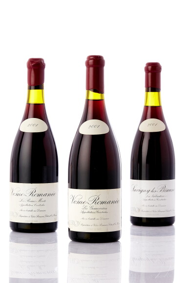 View full screen - View 1 of Lot 7046. Savigny lès Beaune, Narbantons 2001 Domaine Leroy (1 BT).