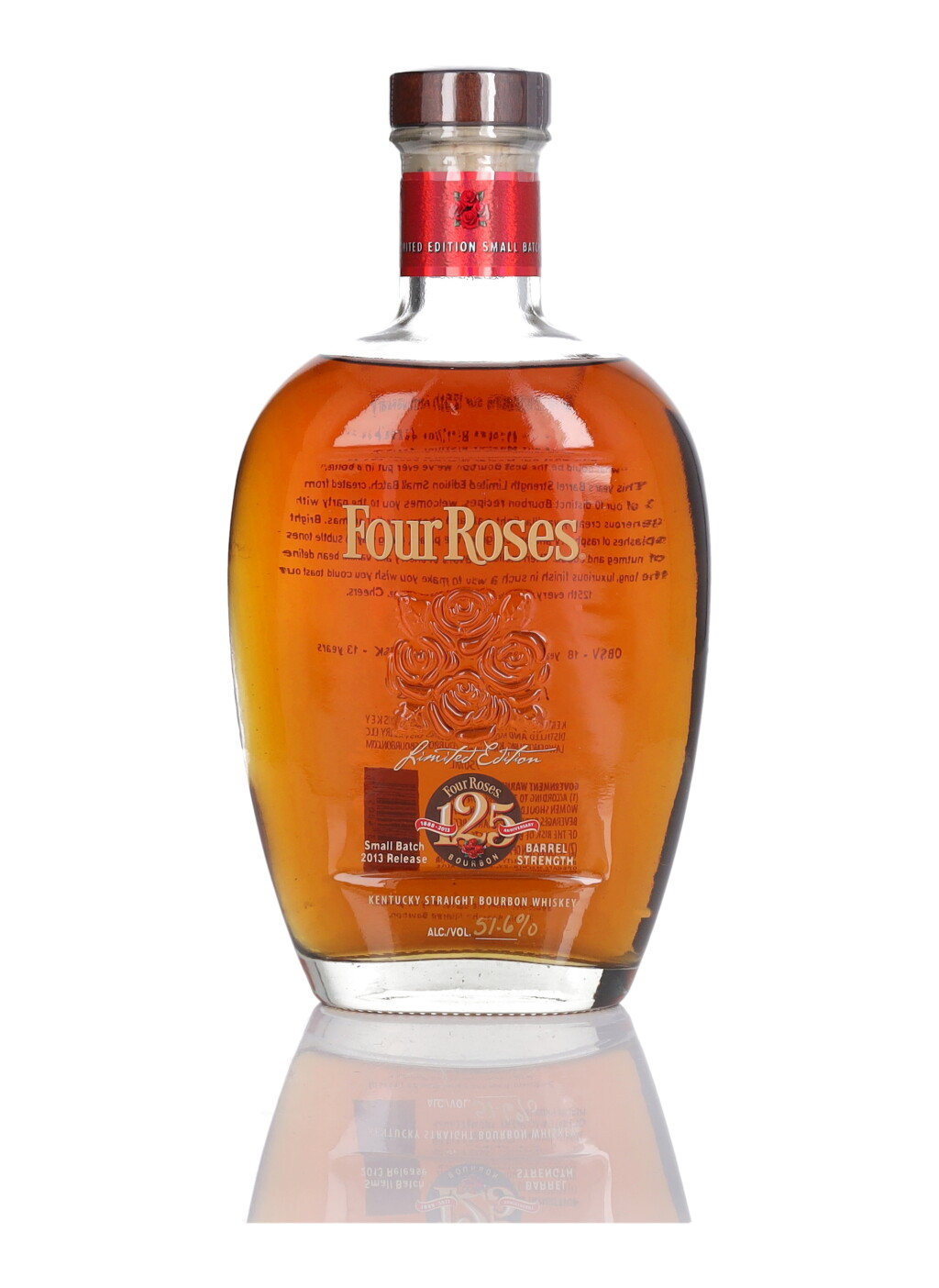 View full screen - View 1 of Lot 352. Four Roses 125th Anniversary Edition 2013 Release 51.6 abv NV (1 BT 75cl).