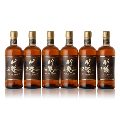 View full screen - View 1 of Lot 6309. 竹鶴 Nikka Taketsuru 12 Years Old 40.0 abv NV (6 BT70).