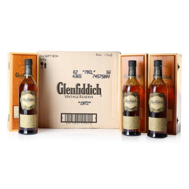 View full screen - View 1 of Lot 3286. Glenfiddich 30 Year Old Vintage Reserve Cask #20159 54.0 abv 1972 (3 BT70).