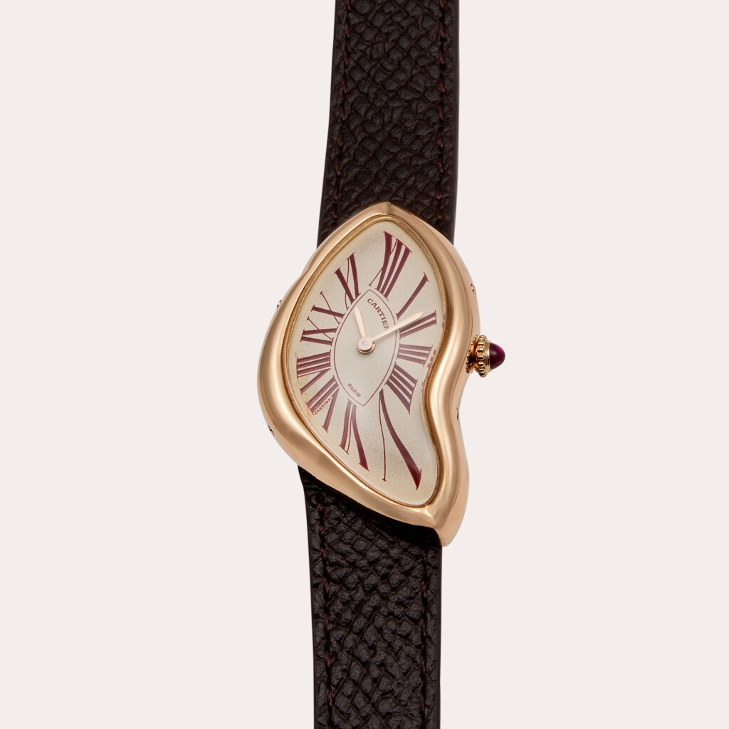 View full screen - View 1 of Lot 165. Crash | A limited edition pink gold wristwatch made for the Hong Kong market | Cicra 1994.