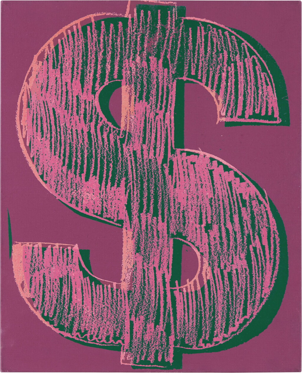 View full screen - View 1 of Lot 641. Dollar Sign.