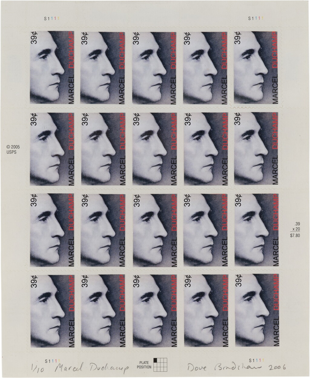 View full screen - View 1 of Lot 61. Marcel Duchamp.