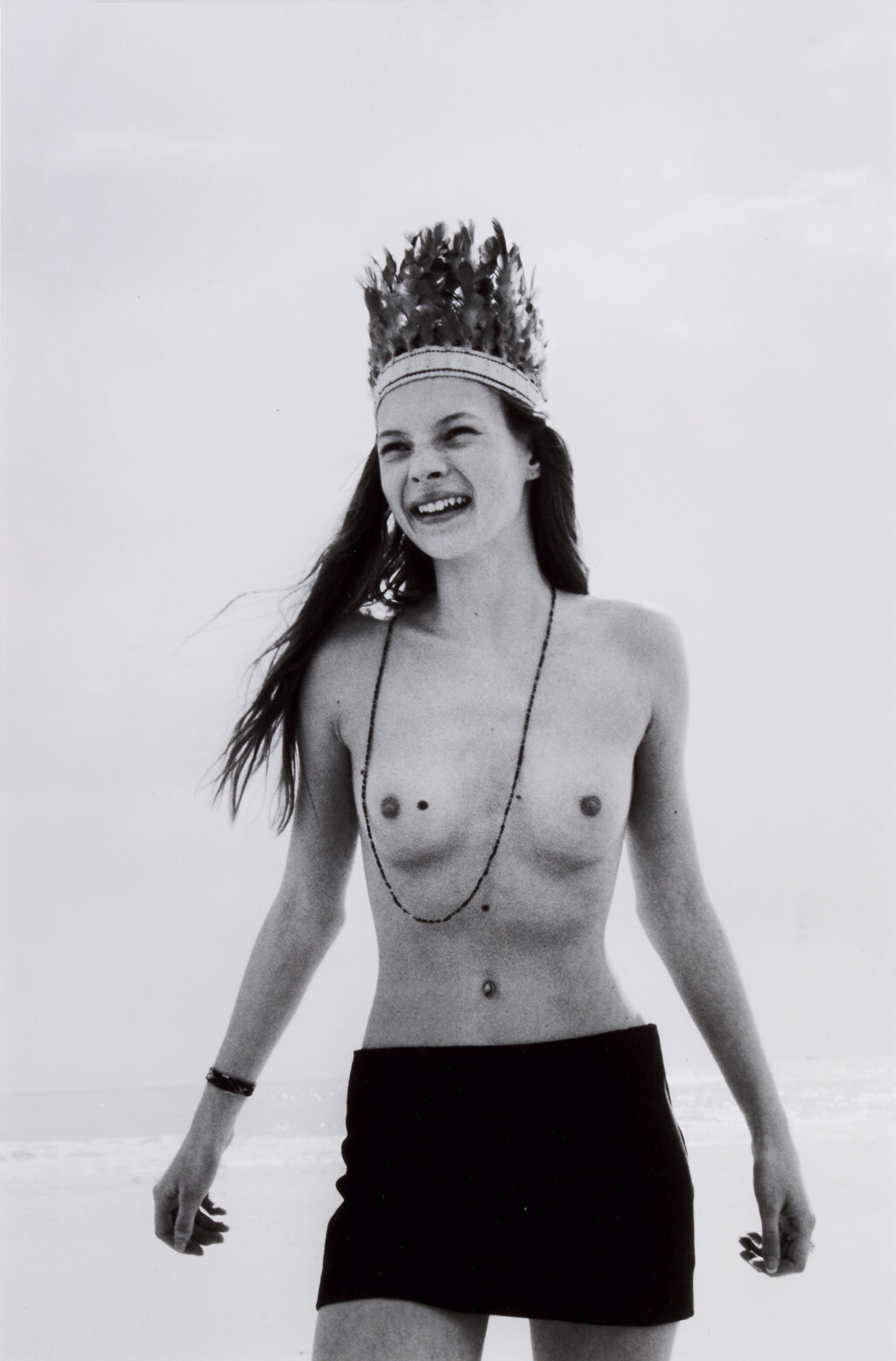 View full screen - View 1 of Lot 115. Kate Moss on the Beach.