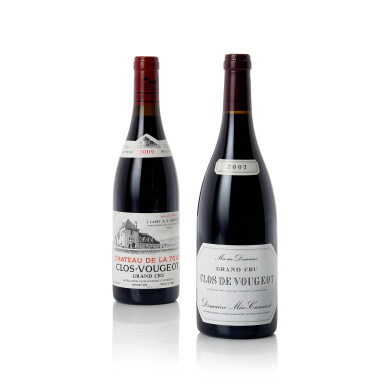 View full screen - View 1 of Lot 625. Clos de Vougeot Mixed Lot (2 BT).