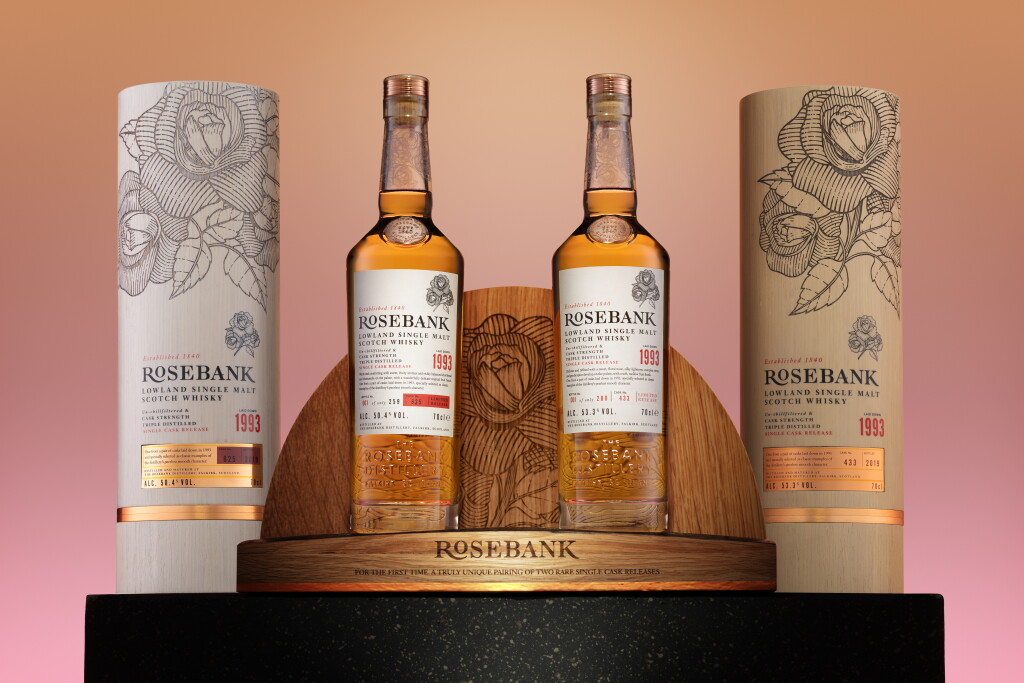 View full screen - View 1 of Lot 21. Rosebank 27 Year Old Single Casks 1993 (2 BT 70cl + EXP).