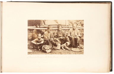 View full screen - View 1 of Lot 8. China and Japan—John Thomson, Milton Miller, John Dudgeon, J.C. Watson | Album of early photographs, 1860s.