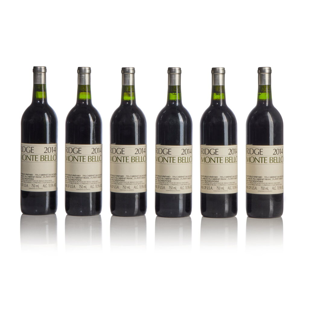 View full screen - View 1 of Lot 765. Ridge, Monte Bello 2014 Ridge (6 BT).