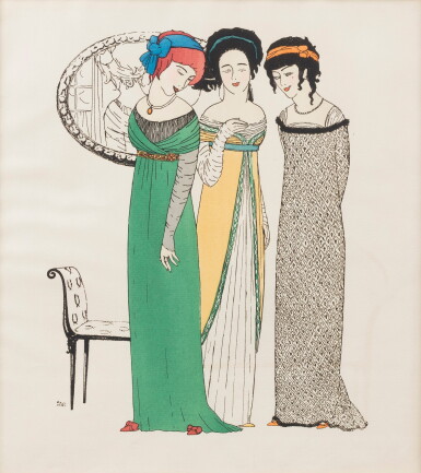 View full screen - View 1 of Lot 338. Les robes de Paul Poiret, 1908 | .