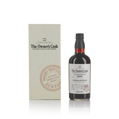 View full screen - View 1 of Lot 40. 山崎 Yamazaki Single Cask #5J3020 54.9 abv 1995 (1 BT 70cl).