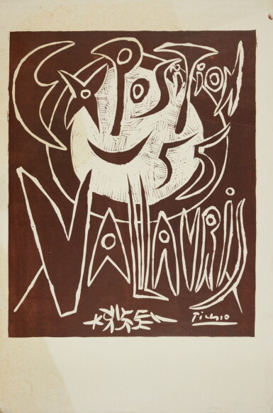 View full screen - View 1 of Lot 46. PABLO PICASSO | EXPOSITION 55 VALLAURIS (B. 1268; BA. 1032; CZW. 17).