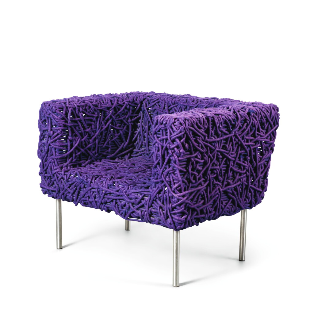 View full screen - View 1 of Lot 74. CAMPANA BROTHERS | AZUL ROPE CHAIR.