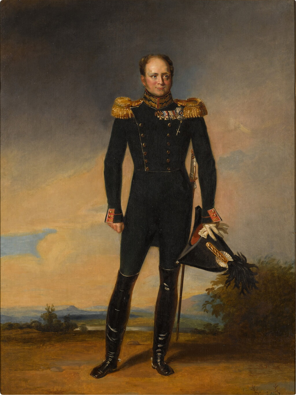 View full screen - View 1 of Lot 219. Portrait of Emperor Alexander I.