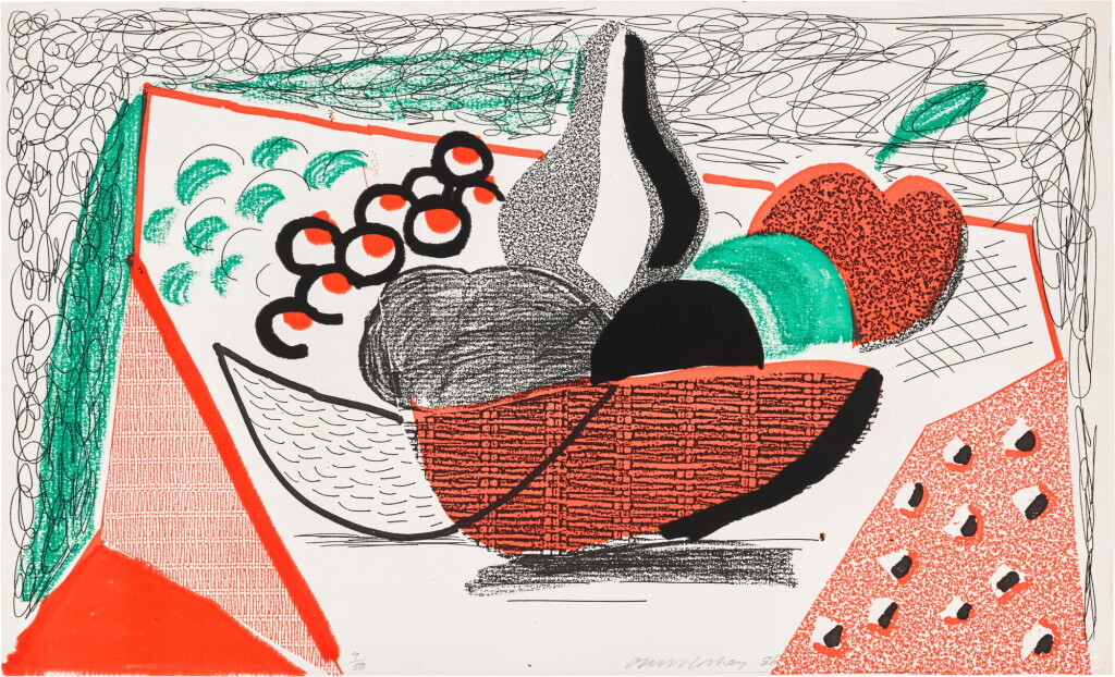 View full screen - View 1 of Lot 41. Apples, Pears & Grapes, May 1986 (MCA Tokyo 291).