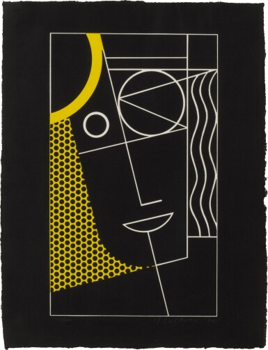 View full screen - View 1 of Lot 46. Modern Head #2 (Corlett 92).