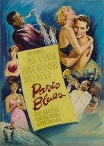 PARIS BLUES (1961) ORIGINAL ARTWORK, FRENCH