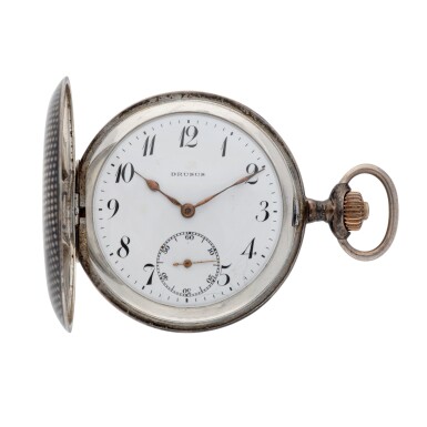 View full screen - View 1 of Lot 130. A niello dress set and watch with two further open-faced watches Circa 1910.