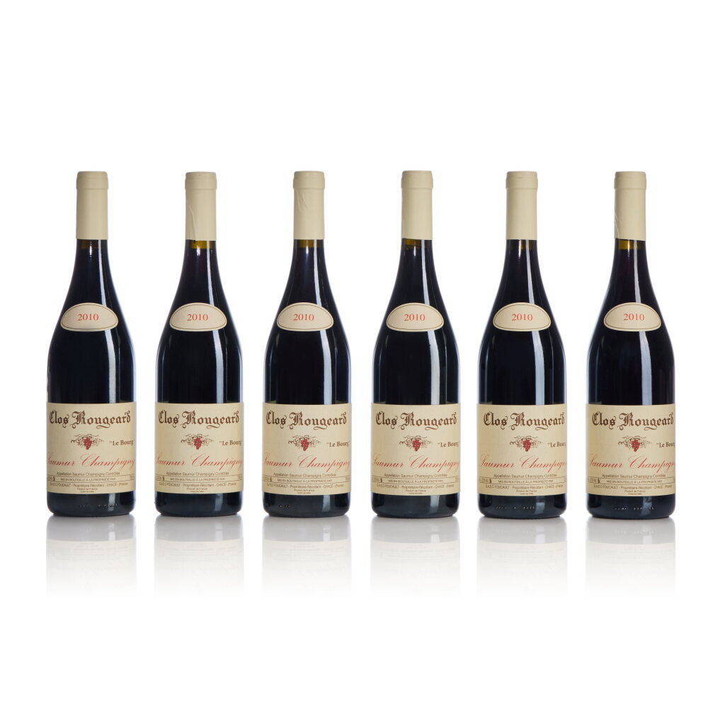 View full screen - View 1 of Lot 559. Saumur-Champigny Le Bourg 2010 Clos Rougeard (6 BT).