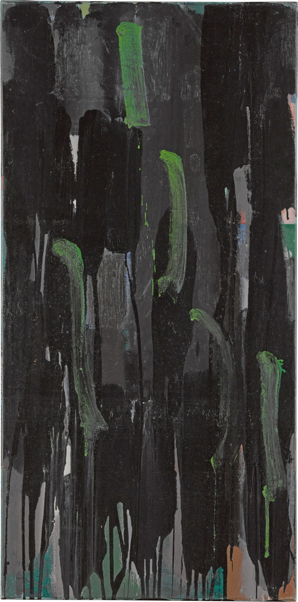 View full screen - View 1 of Lot 330. GREEN ON BLACKS : 1956.