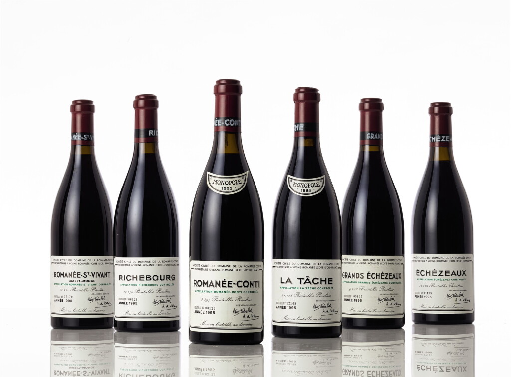 View full screen - View 1 of Lot 6096. Richebourg 1995 Domaine de la Romanée-Conti (1 BT).