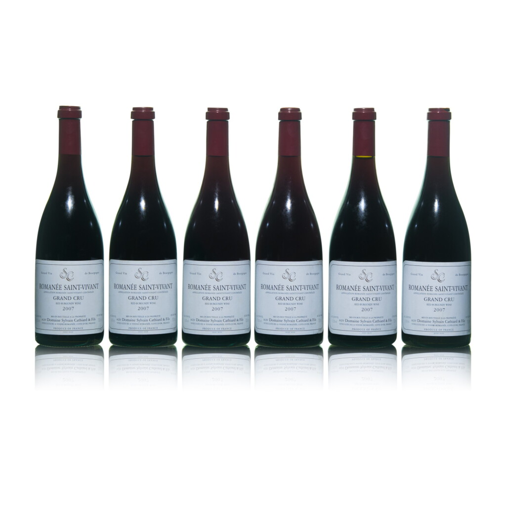 View full screen - View 1 of Lot 195. Romanée St. Vivant 2007 Sylvain Cathiard (6 BT).